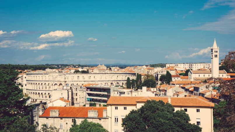 Pula: Historické skvosty a krásy Istrie
